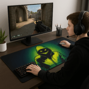 Mousepad Gamer XL Mapa Mundial 43